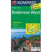 1A Bodensee West Kompass Wanderkarte
